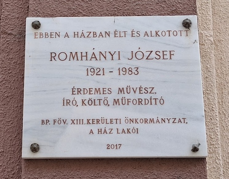 A rímhányó Romhányi József emlékezete kiemelt képe